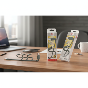 Efficiente cavo USB ricarica rapida plastica e materiale metallico per l'erogazione di potenza - Product Image 3