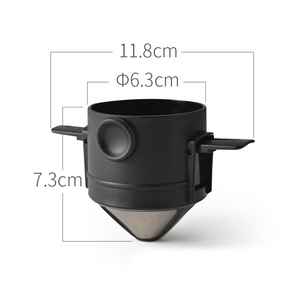WELAND Filtro <span class=keywords><strong>de</strong></span> Café <span class=keywords><strong>de</strong></span> Acero Inoxidable, <span class=keywords><strong>Sin</strong></span> Papel, para Verter sobre la Taza, Cafetera Portátil Doméstica, Gotero <span class=keywords><strong>de</strong></span> Café Reutilizable Manual - Product Image 2