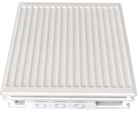 Ahorro de energía 30% radiador Booster DC ventilador radiador amplificador ventilador termostato 220-240 V ~ 0,55 W para radiador de agua central