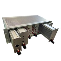 ZSTC C-BOX Rittal. Casing Server Listrik Rakmount 19 inci 1U 2U 3U 4U Kustom dari Aluminium Ekstrusi