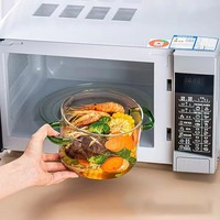 Casserole en verre borosilicate de haute qualité, poignée verte, résistante à la chaleur, compatible induction, compatible four à gaz, passe au lave-vaisselle