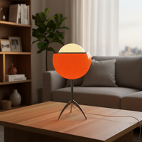 Nouvelle lampe de table LED décorative moderne en verre G9 pour bureau, salle à manger et chambre à coucher