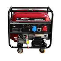 Groupe électrogène à essence portable Jialing 8KW/10KVA 50Hz haute puissance faible consommation de carburant moteur 4 temps étanche EG10000ETS