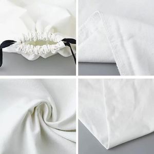 New Model Customized Recyclable Cotton <b>Drawstring</b> <b>Bag</b> with Custom Logo - Product Image 3