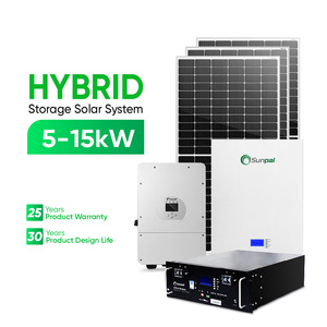 Sunpal Hybrid <b>Solar</b> Energy Storage System 15Kw 20 Kw Off Grid Home <b>Power</b> Full <b>Kit</b> for SP12KW3-HY 20 Kw Off Grid Home <b>Solar</b> <b>Power</b> - Product Image 1