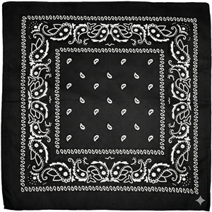 ผ้าโพกหัวโพลีเอสเตอร์ลายดอกมะม่วงหิมพานต์ผ้าโพกศีรษะสี่เหลี่ยมลายจุดขี่จักรยานกลางแจ้ง - Product Image 5