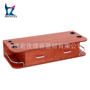 Hongzhi Salon Styling <b>Cabinet</b> HZ5022-BR With Drawers Key Lock Wall Mounted Storage For Commercial Use - Product Image 1