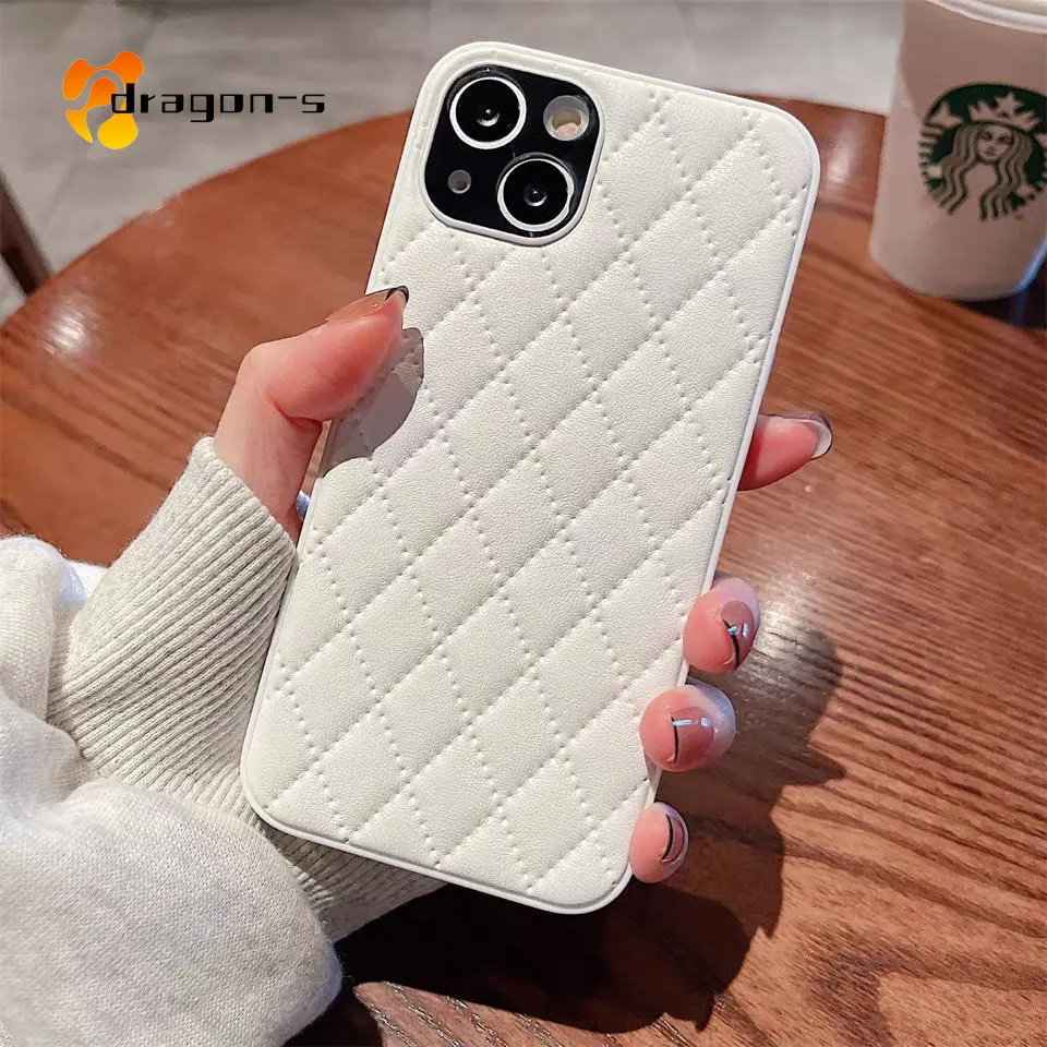 Funda Para Coque Diamond Pattern Case for Girls for Iphone 13 13 Pro Max Bulk Phone Cases Waterproof Case Leather Opp Bag 5 Pcs