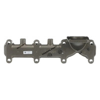 Collecteur d'échappement J901223 pour chargeurs CASE 1840, 1845C, 40XT, 70XT, 75XT, 85XT, 95XT, 480E, 480F, 580SE, 580K