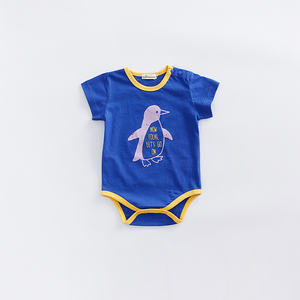 Ropa de Bebé de Algodón Orgánico Estampada de Terciopelo con Diseño de Animales, Venta al Por Mayor - Product Image 3