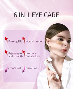 Masseur oculaire professionnel chaud et froid avec vibration sonique pour lutter contre le vieillissement, éliminer les cernes et détendre les yeux - Product Image 4