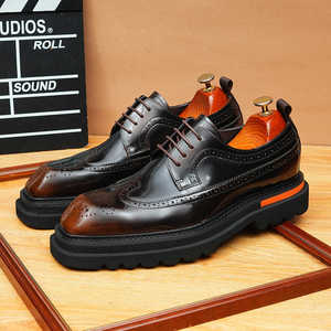 Nuevo Modelo Brookes, Zapatos de Cuero para Hombre Hechos a Mano con Piel de Vacuno de Primera Calidad, Zapatos Oxford Formales para Traje y Negocios - Product Image 4