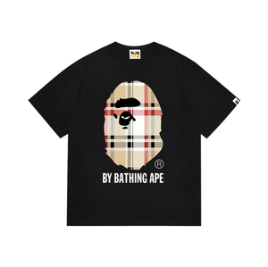 Camiseta de Manga Corta para Hombre, 100% Algodón, Antiarrugas, Estampado Digital, Cuello Redondo, Corte Regular, Estilo Urbano, <span class=keywords><strong>Precio</strong></span> Bajo - Product Image 5