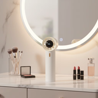 Nouveau produit : Mini ventilateur portable en boîte cadeau, ventilateur rafraîchisseur d'air portable blanc en boîte colorée