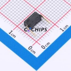 DSIC-C-01 DIP Switch Through hole Component (THT) Switch 1 2.54mm Black - Product Image 2