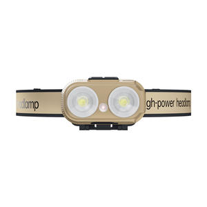 Lampe frontale T-21, 1200 mAh, rechargeable, LED, lumière blanche, portable, légère, résistante à l'eau, lampe de travail extérieure - Product Image 1