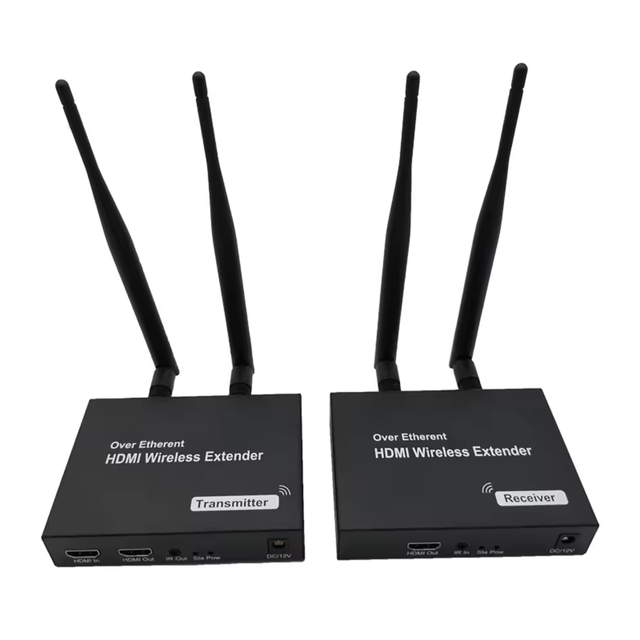 WiFi Video Transmitter Wireless Transmission Extender Transmitter Receiver TV Loop Infrared Remote Control