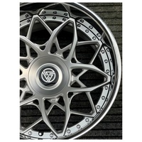 Jantes de polissage à lèvres profondes concaves profondes XINLAI 5x120 5x130 17-22 pouces jantes en alliage d'aluminium forgé 2 pièces pour Benz Audi BMW