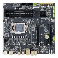 Carte mère Q570 Micro ATX pour jeux LGA 1200 Port d'affichage Type C 4*DDR4 jusqu'à 128 Go Carte mère pour processeurs de 10e et 11e génération I3 I5 I7 I9