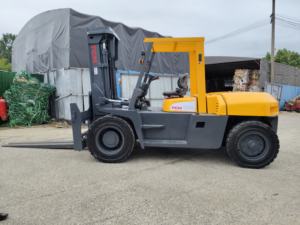 TCM รถยกดีเซล10ตันเครื่องจักรก่อสร้างมือสองรับประกัน1ปีต้นกำเนิดญี่ปุ่น6เมตรส่วนประกอบเพิ่มประสิทธิภาพ - Product Image 3