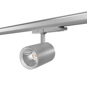 Spot LED sur rail industriel moderne 170lm/w Ra>90 350° rotatif en aluminium dimmable pour usage intérieur en magasin et hôtel 20W/30W/35W - Product Image 3