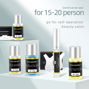 Kit de <span class=keywords><strong>Lifting</strong></span> de Pestañas <span class=keywords><strong>NAGARAKU</strong></span>, Set de Suero para Permanente, Rizador de Pestañas, Uso Profesional para Fijar el Rizado de las Pestañas - Product Image 2