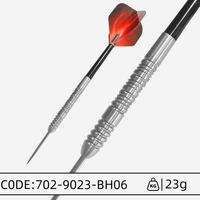 Jeu de Fléchettes Penpen à Pointe Acier en Tungstène 23g, 3 Pièces/ensemble, Poids Total 105g, Emballage Personnalisable à 90%, Durable 702-9023-BH06
