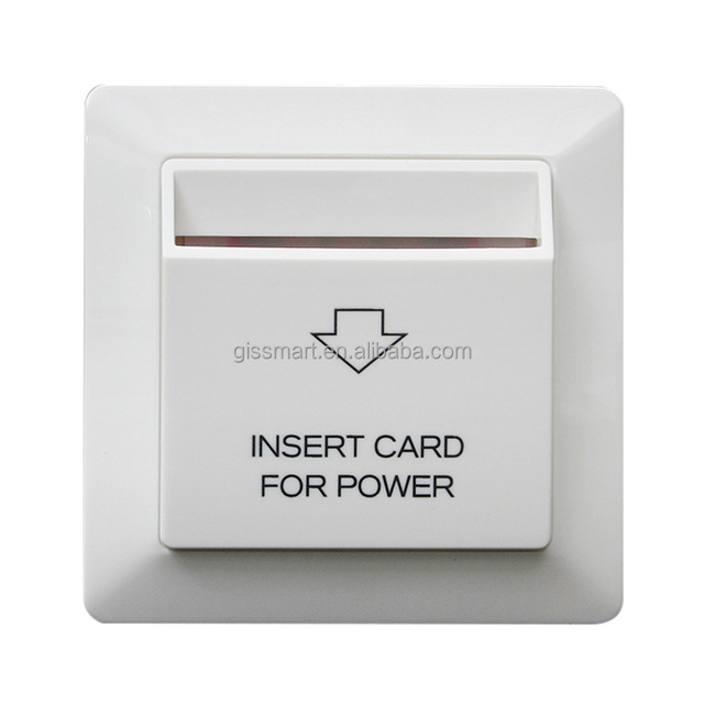Smart Rfid Ic Swipe Card Hotel Energy Saving Switch for Hotel Room System Power Saver Insert Electrical Key Card Switch