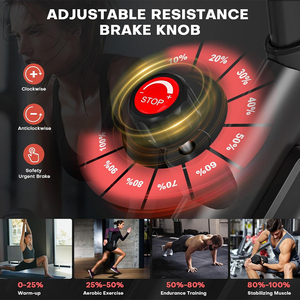 Hoge kwaliteit smart spinningfiets, professioneel, 100 kg max. belasting, zwaar vliegwiel, indoor cardio training, duurzame spinningfiets - Product Image 4