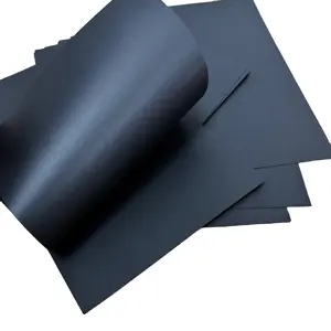 도매 최고 품질 사용자 정의 로고 인쇄 선물 포장 크래프트 종이 상자 검은 판지