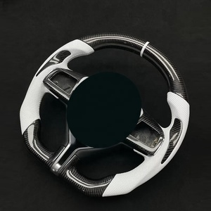 Volante de Fibra de Carbono para Automóviles de Carreras, Botón de Claxon para Volante, Volante Thrustmaster para Maserati <span class=keywords><strong>Levante</strong></span> - Product Image 6
