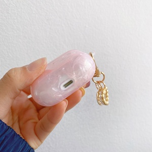 Weview bán buôn sang trọng TPU Trường hợp với đá cẩm thạch và ngọc trai tùy chỉnh mềm bao gồm cho Apple cho AirPods 3 Pro <span class=keywords><strong>2</strong></span> trường hợp tai nghe - Product Image 5