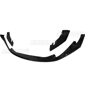 Front Bumper Lip Spoiler for BMW M3 M4 G80 G82 2020-2023 Glossy Black Front Bumper Protector Lower Blade <b>Splitter</b> Car Styling - Product Image 2