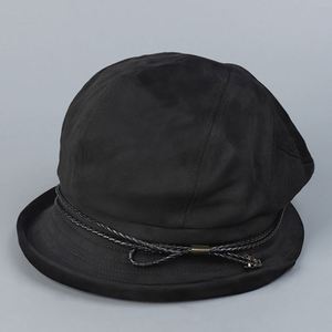 2025 New Arrival Women Slouch Style Suede Bucket <b>Hat</b> Fashion Trendy Vintage Autumn Winter Casual Fishermen <b>Hat</b> - Product Image 6