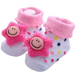 Calcetines Antideslizantes de Dibujos Animados para Bebés de 0 a 12 Meses, Calcetines de Muñeca Tridimensionales para Niños - Product Image 3