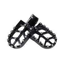 Repose-pieds larges antidérapants en aluminium CNC 6061 JFG Surron Light Bee X S pour moto tout-terrain, motocross et trail