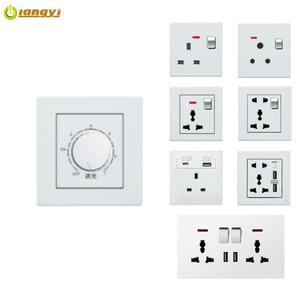 Dimmer per Illuminazione <span class=keywords><strong>Serie</strong></span> I7 Standard UK, Bianco, AC 220V 230V, Interruttore 630W per Luci LED - Product Image 1