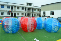 0.9mm PVC gonflable Zorb Ball Bubble Soccer 1.5m Herbe Dia avec pompe à air et garantie de 3 ans Commande minimum 1 pièce