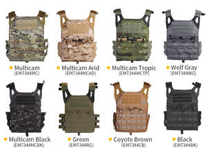 سترة قتالية تكتيكية متعددة من النايلون Cordura 500D من Emersongear سترة قتال للصيد معدات قتال حامل لوحة بتصميم JPC - Product Image 4