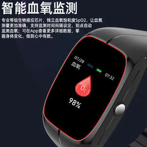 Perangkat Teknologi Wearable Layar Sentuh AMOLED Unisex dengan Pelacak Aktivitas & Monitor Pernapasan Tahan Air 3 ATM Daya Tahan Baterai 11-30 Hari - Product Image 3