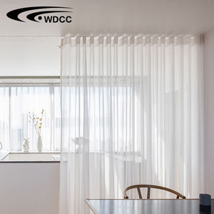 Sliding <b>Window</b> Silent Curtain Rail Runners Ceiling Wave Custom Ripple S Fold Curtain Runner - Product Image 6