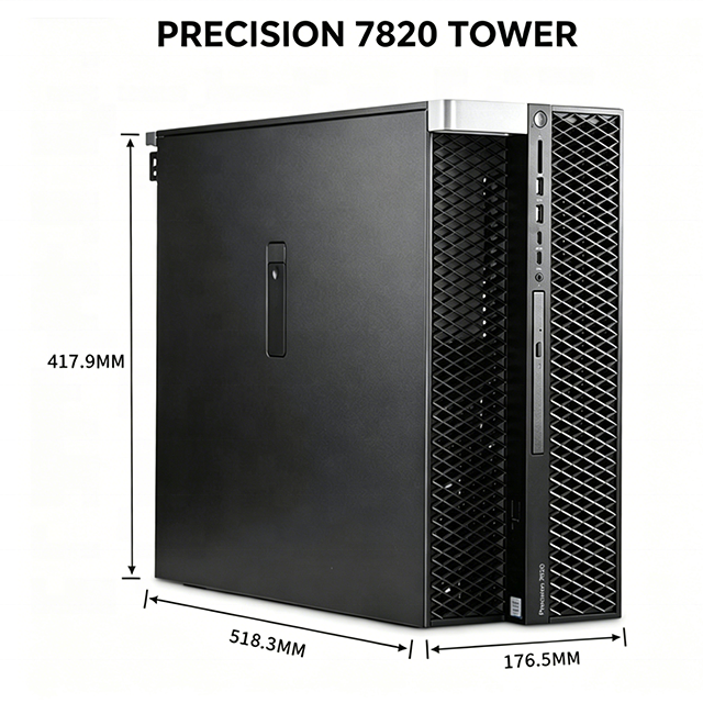 Del Precision T7820 Tower Workstation Intel Xeon Processor 32GB RAM 512GB Storage in Stock for Professional Design Data Analysis
