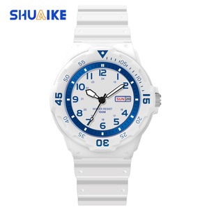 Reloj de Cuarzo SHUAIKE, Nuevo Modelo para Estudiantes, Resistente al Agua, Diseño Único, Esfera Exquisita, Correa de Plástico, Unisex - Product Image 5