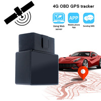 Rastreador GPS TKSTAR 4G LTE 2G GSM/GPRS OBD II para Automóvil TK816 con Detección ACC, Gestión de Flota, Compatible con PC, para Compartir Vehículos y Alquiler