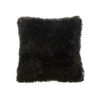 Housse de coussin carrée 45*45CM en fausse fourrure douce et moelleuse, taie d'oreiller décorative pour la maison, le salon, la chambre à coucher