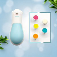 Kit de soin des ongles pour bébé 5 en 1, perceuse à ongles électrique pour enfants, portable, en ABS, moteur brossé, 0-35000 tr/min, outil de manucure et pédicure