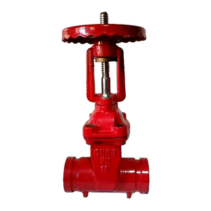 Resilient Seated Gate Grooved Outside Screw & Type With EPDM <b>Sealing</b> High PN16 Ductile Iron Body for Water Gate Valves Type 24 - Product Image 1