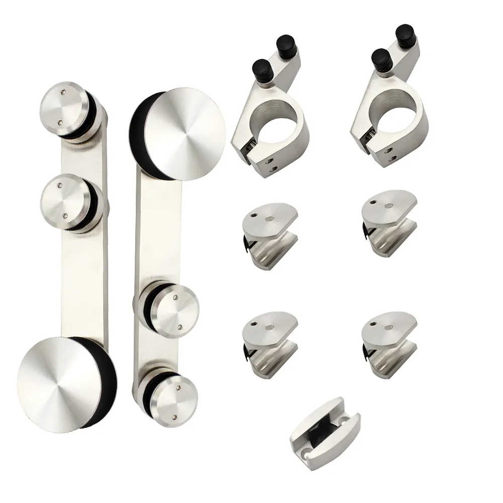 Top quality wall mount fixing glass door accessories,glass hardware fittings,sliding glass door system