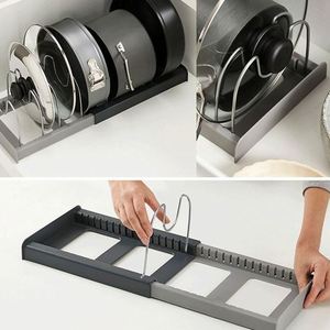 Nouvel Organisateur de Couvercles de Casseroles pour Porte d'Armoire, Support Mural pour Couvercles de Pots, Organisateur de Couvercles de Casseroles, Support de Couvercles de Pots Chauds à Emporter, Ensemble de Supports pour Couvercles et Tasses - Product Image 3