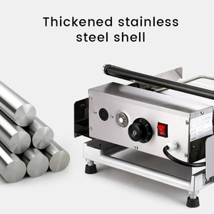 Thương mại Hamburger <span class=keywords><strong>Bun</strong></span> nướng bánh mỳ điện Burger vỉ nướng Hamburger Máy làm - Product Image 2